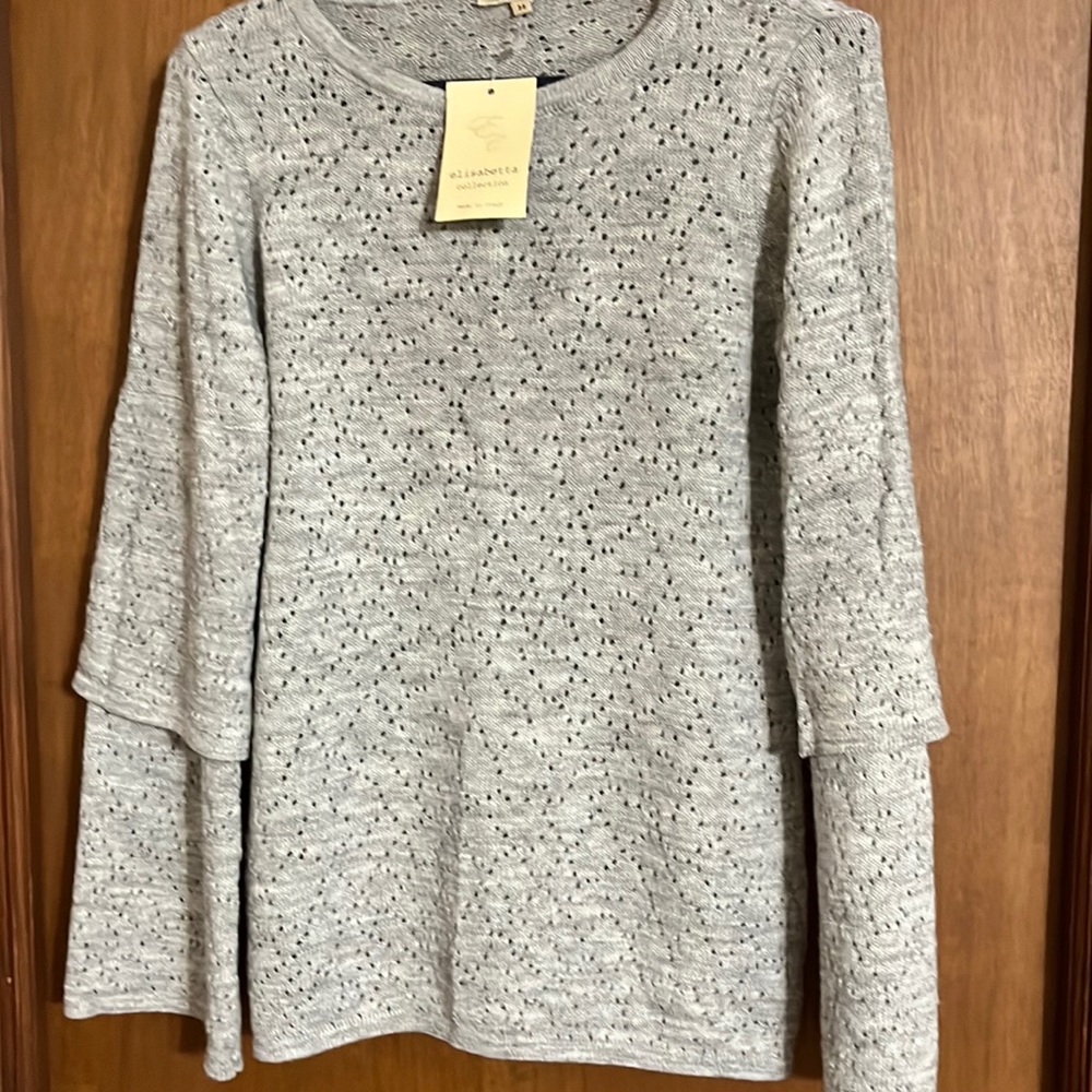 Elisabetta collection sweater size medium nwt